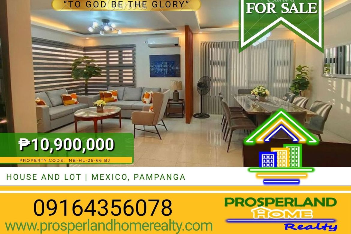 3 Bedroom House for Sale in Parian, Mexico, Pampanga
