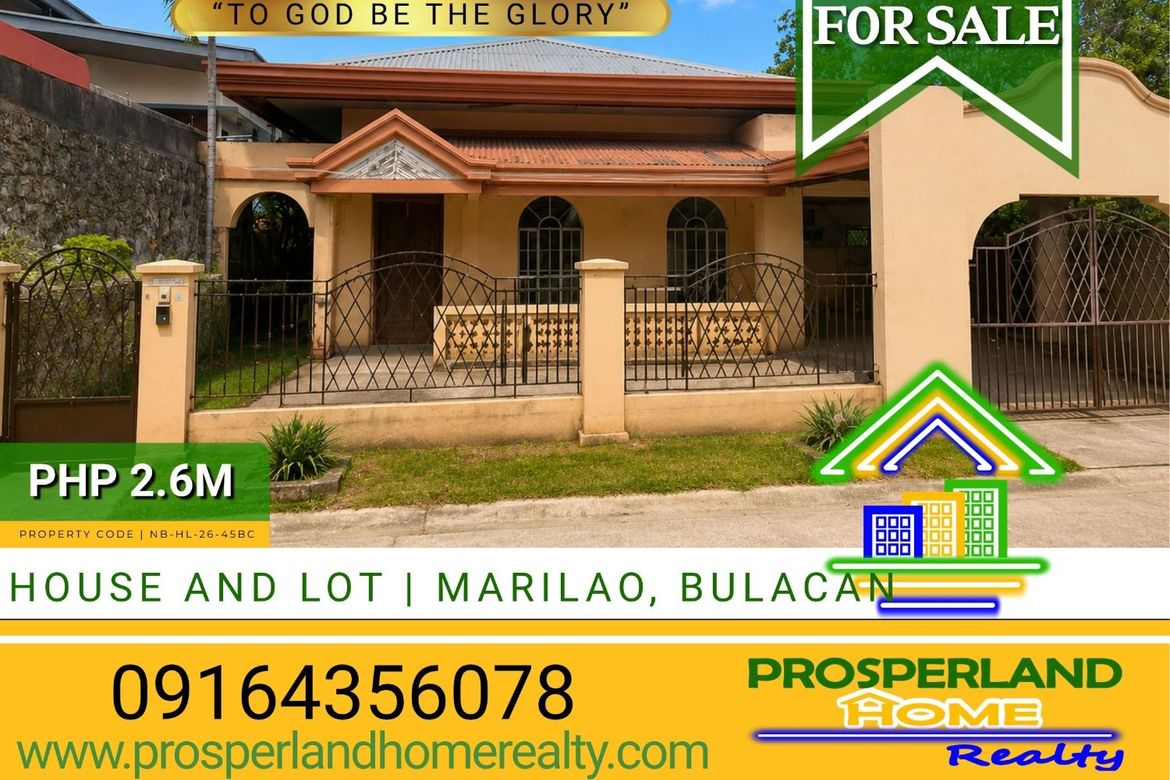 3 Bedroom House for Sale in Patubig, Marilao, Bulacan