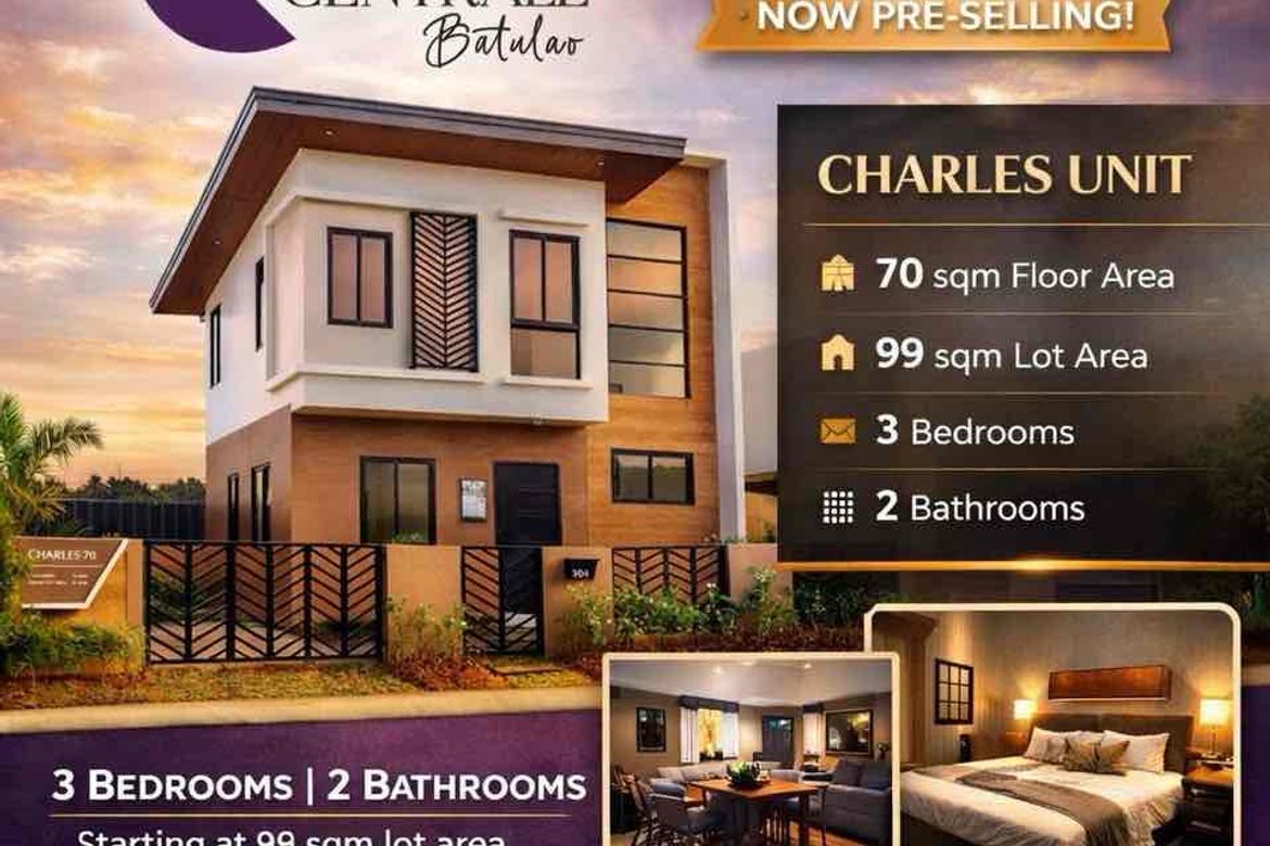 3 Bedroom House for Sale in PHirst Park Homes Batulao, Kaylaway, Nasugbu, Batangas