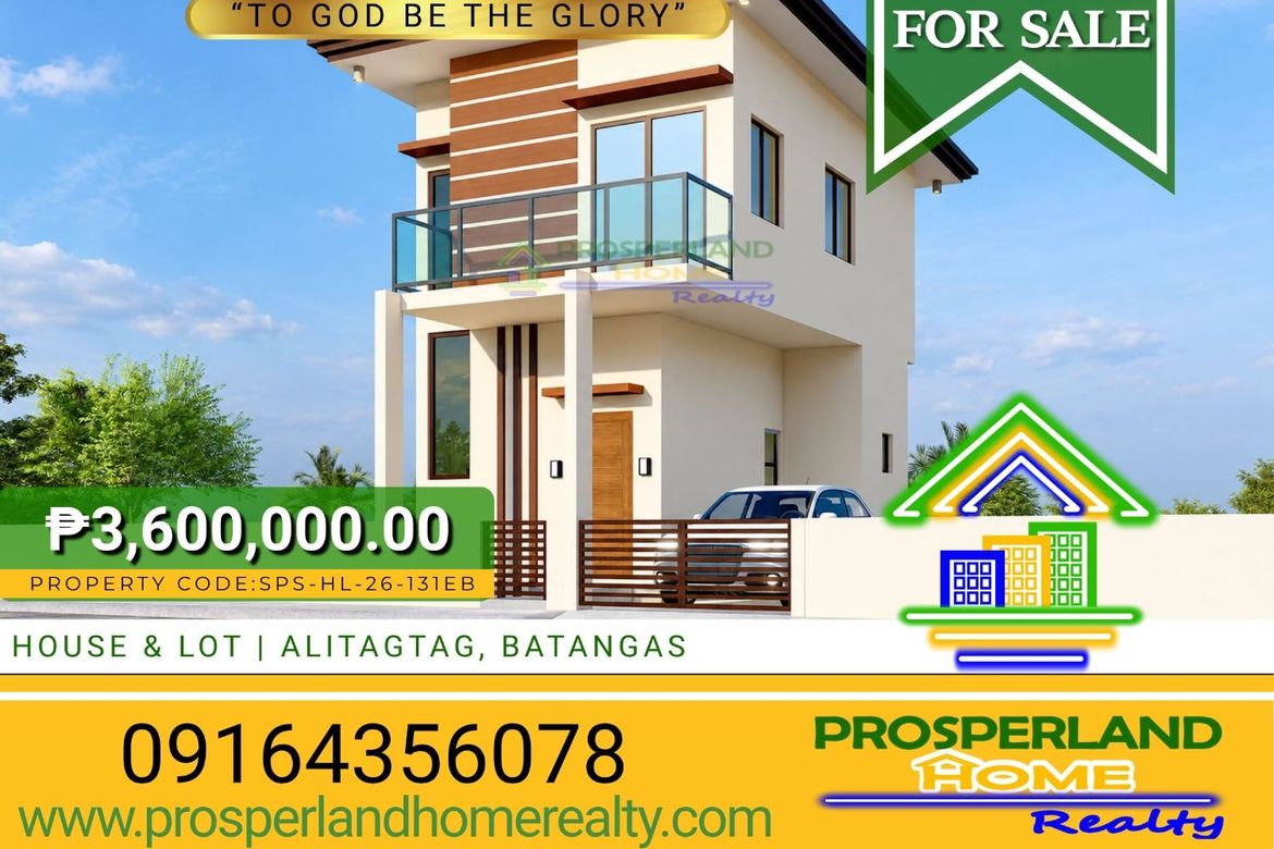 3 Bedroom House for Sale in Pinagkurusan, Alitagtag, Batangas