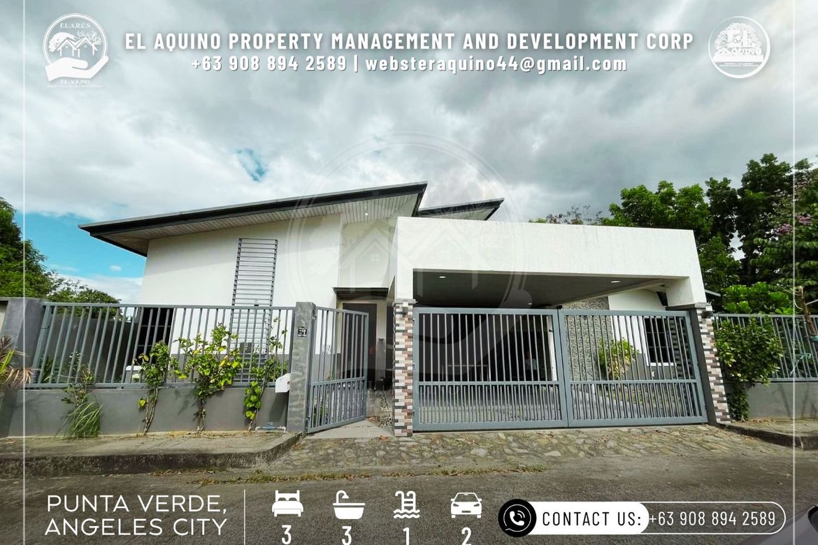 3 Bedroom House for Sale in Pulung Cacutud, Angeles, Pampanga