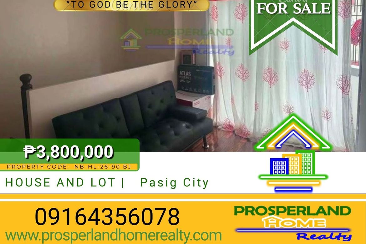 3 Bedroom House for Sale in San Nicolas, Pasig, Metro Manila