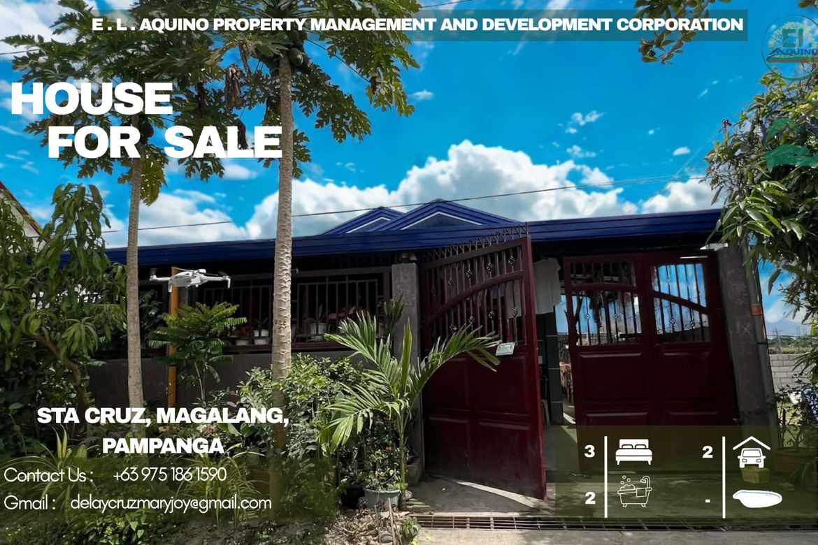 3 Bedroom House for Sale in Santa Lucia, Magalang, Pampanga