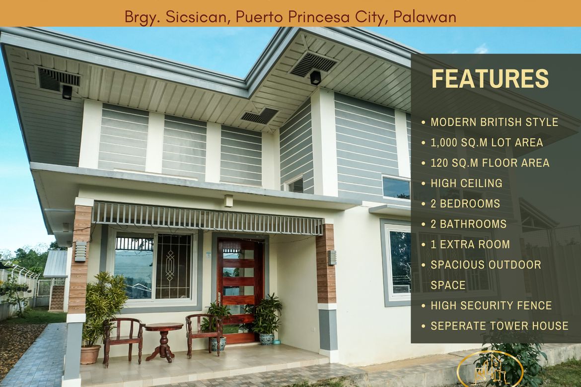 3 Bedroom House for Sale in Sicsican, Puerto Princesa, Palawan