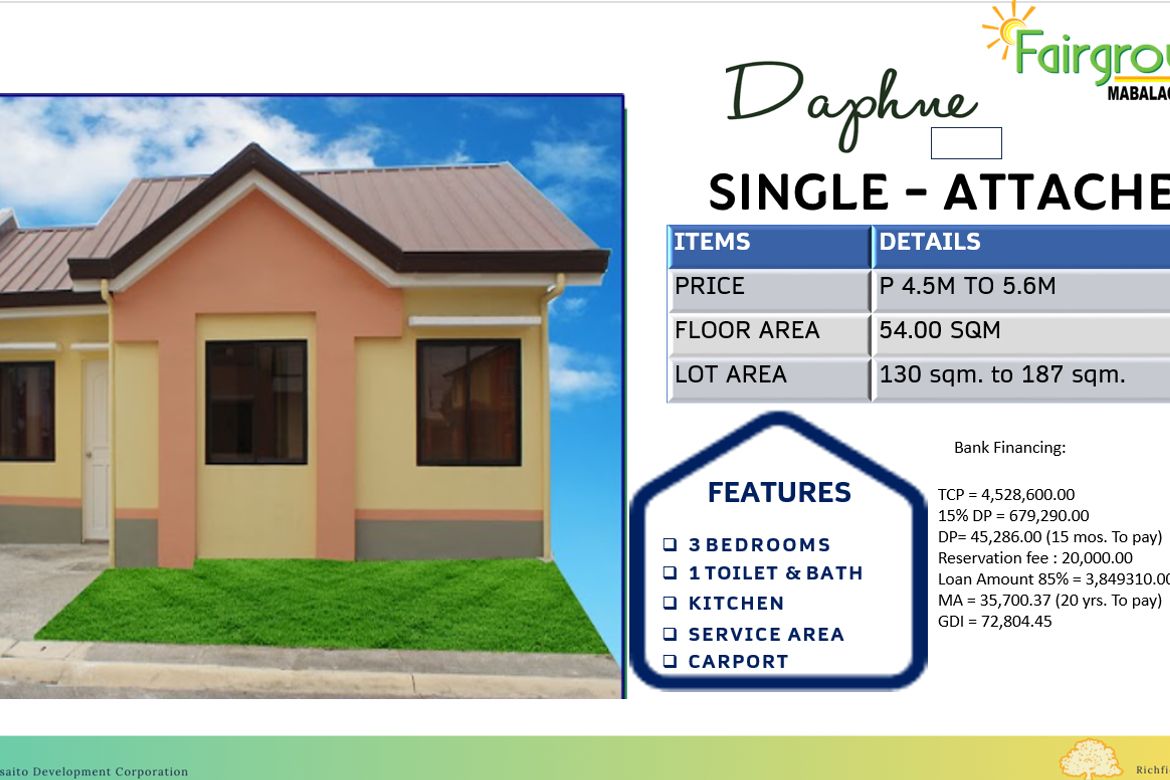 3 Bedroom House for Sale in Tabun, Mabalacat, Pampanga – photo 6