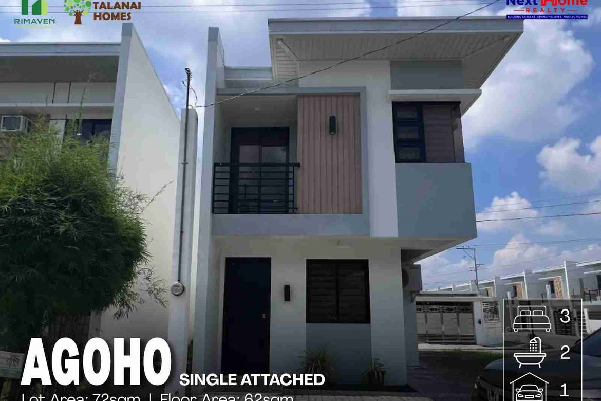 3 Bedroom House for Sale in Talanai Homes, Sapang Biabas, Mabalacat, Pampanga