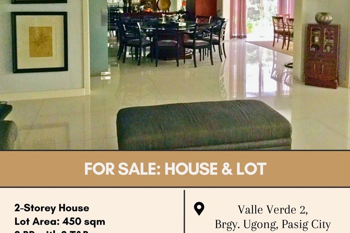 3 Bedroom House for Sale in Ugong, Pasig, Metro Manila