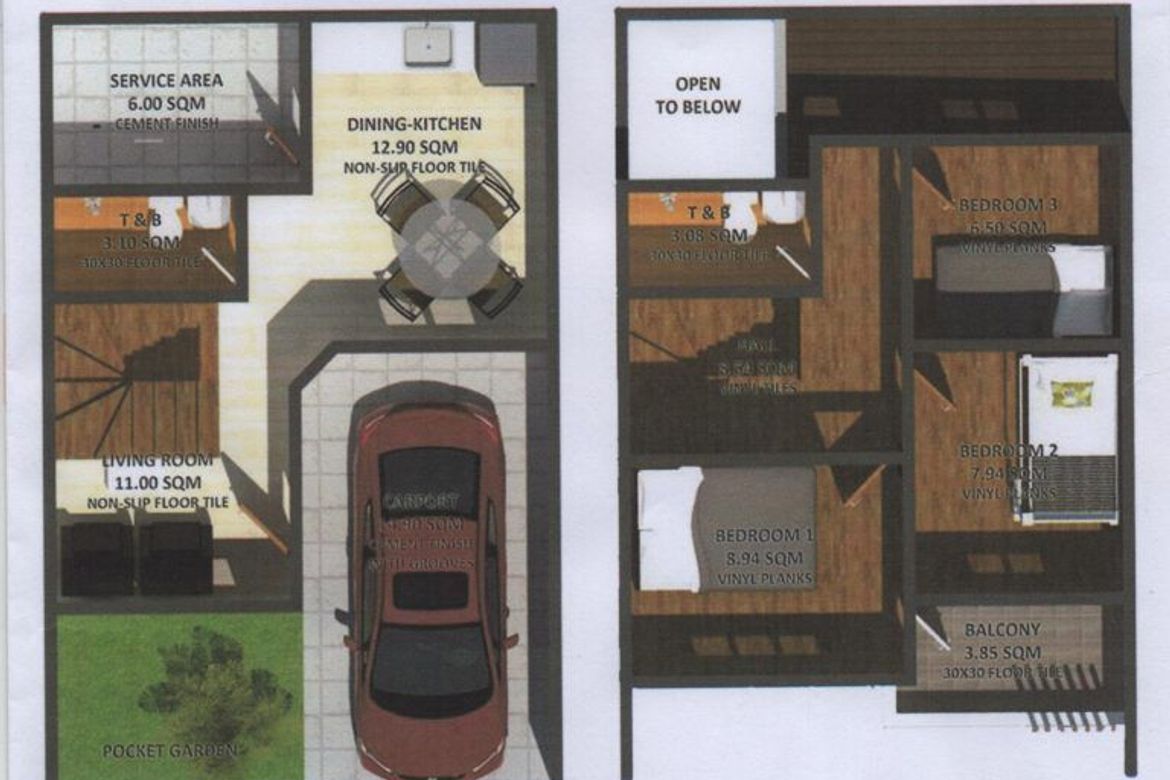 3 Bedroom Townhouse for Sale in Cuyambay, Tanay, Rizal – photo 3