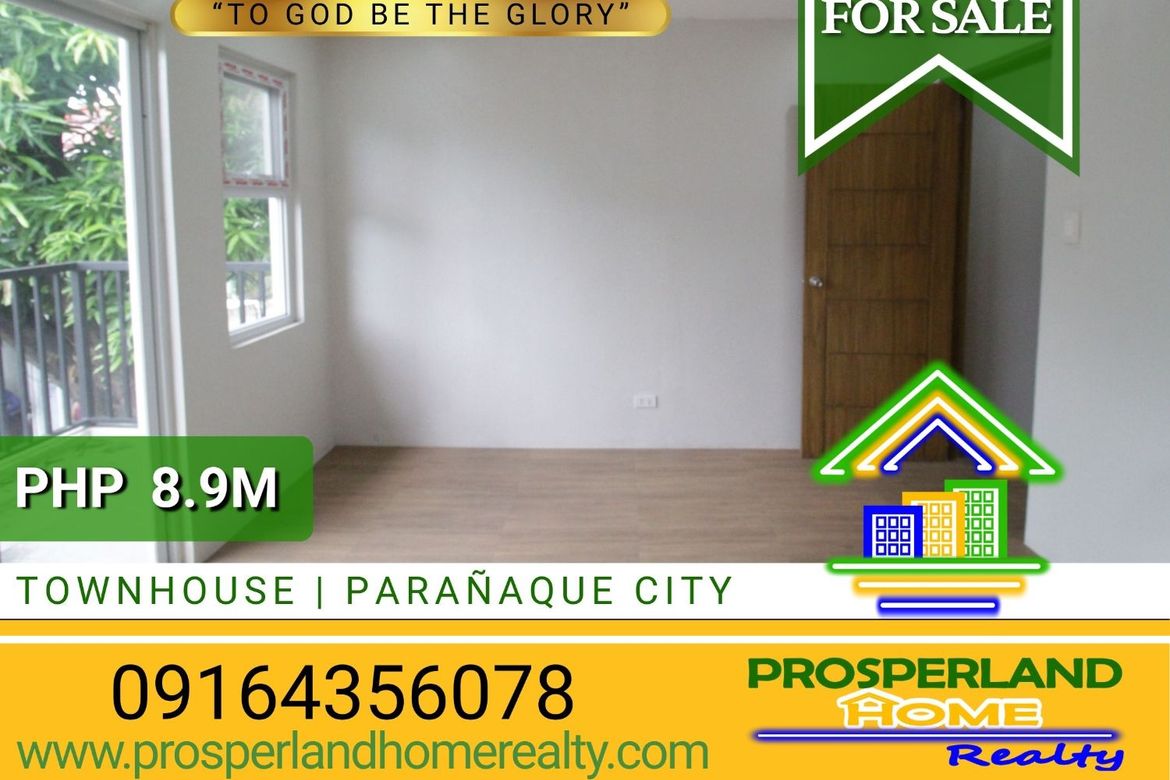3 Bedroom Townhouse for Sale in Don Bosco, Parañaque, Metro Manila