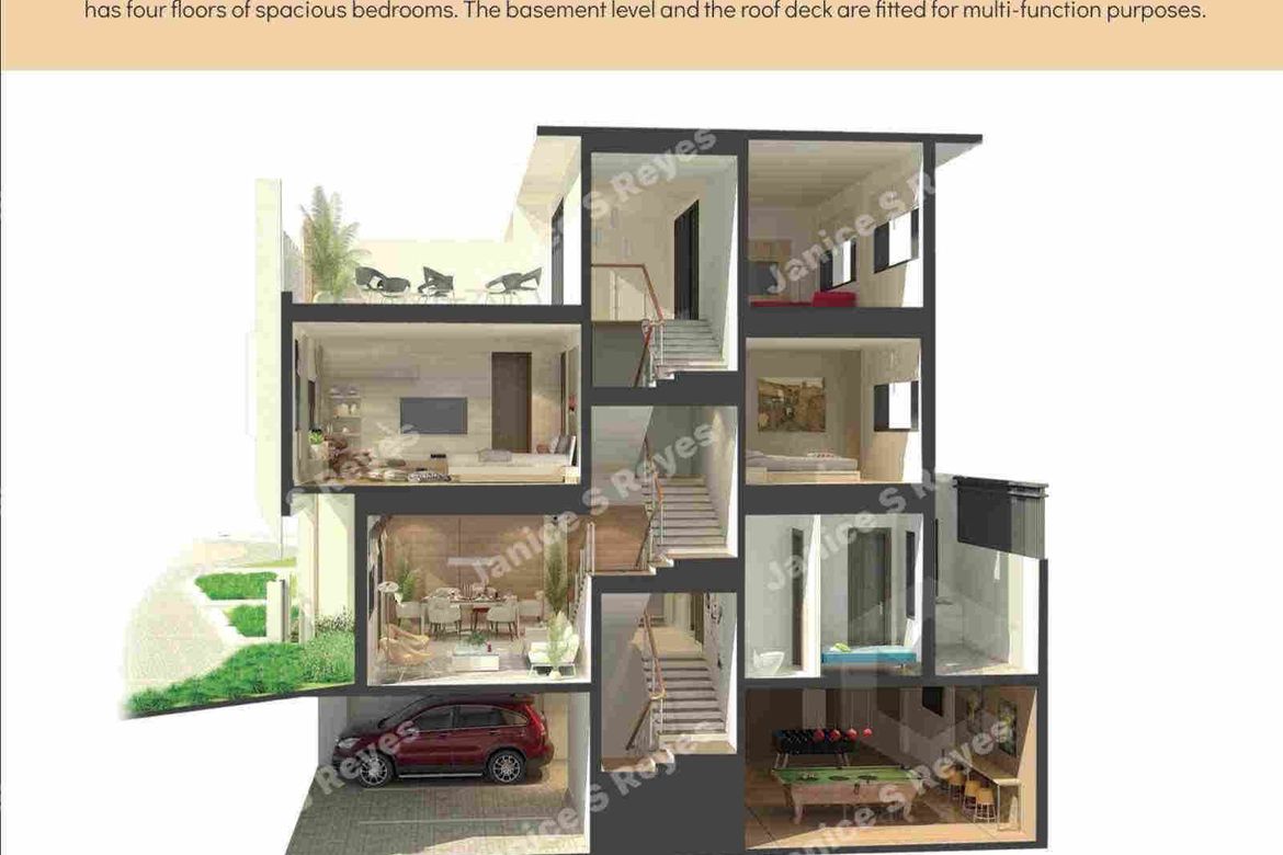 3 Bedroom Townhouse for Sale in Greenhills, San Juan, Metro Manila