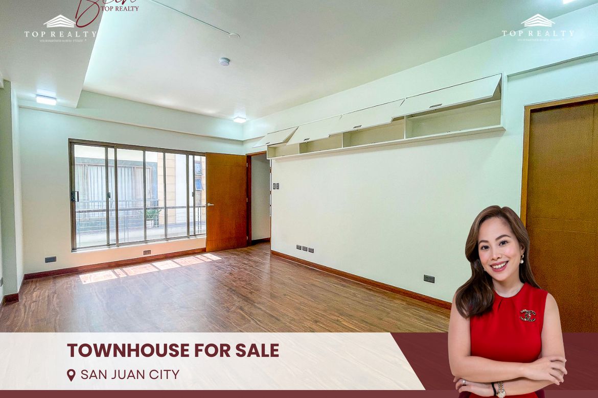 3 Bedroom Townhouse for Sale in Greenhills, San Juan, Metro Manila