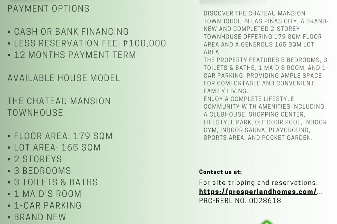 3 Bedroom Townhouse for Sale in Pamplona Dos, Las Piñas, Metro Manila – photo 6