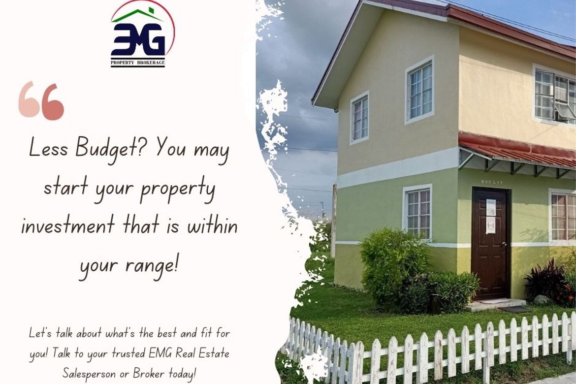 3 Bedroom Townhouse for Sale in San Pablo, Castillejos, Zambales