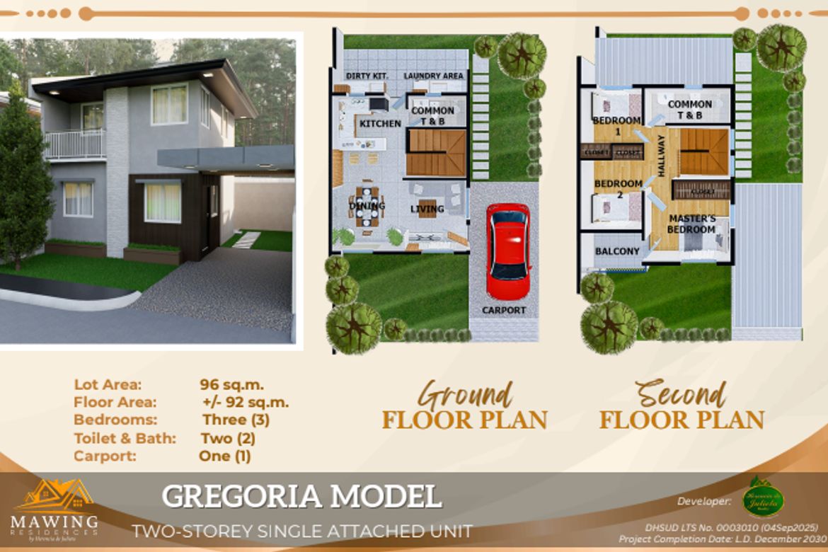 3 Bedroom Townhouse for Sale in Telabastagan, San Fernando, Pampanga – photo 3