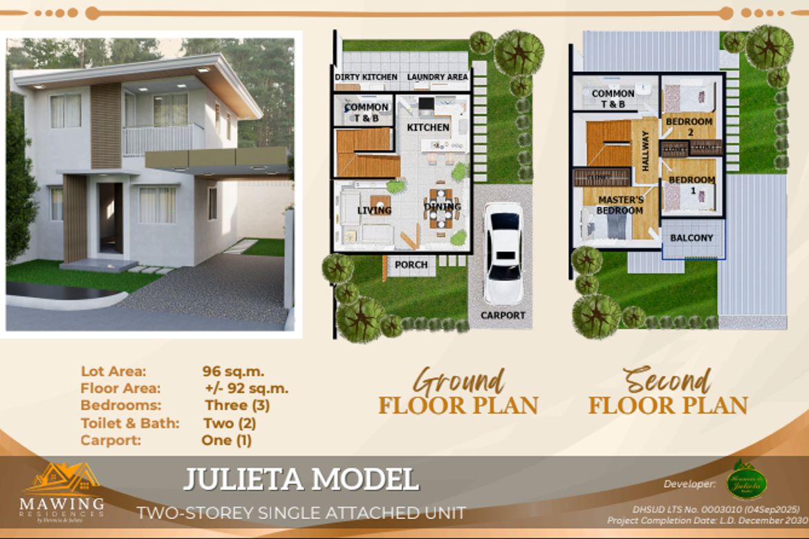 3 Bedroom Townhouse for Sale in Telabastagan, San Fernando, Pampanga – photo 4