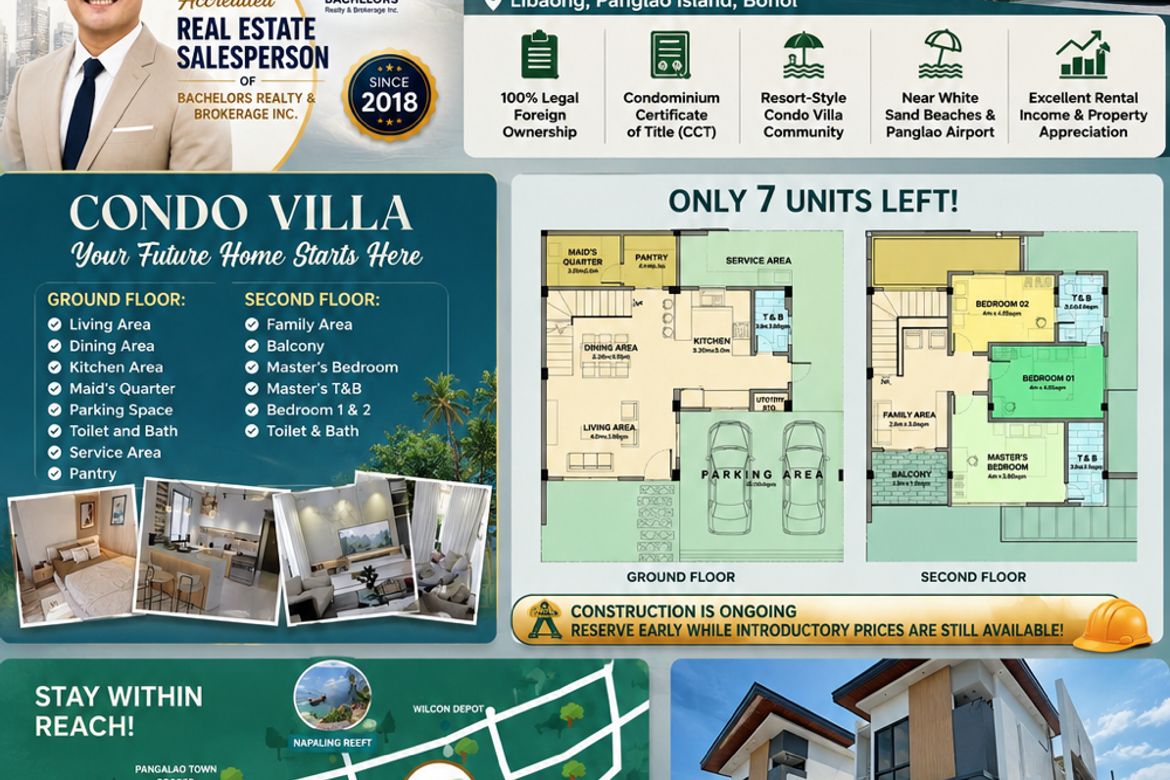 3 Bedroom Villa for Sale in Libaong, Panglao, Bohol – photo 4
