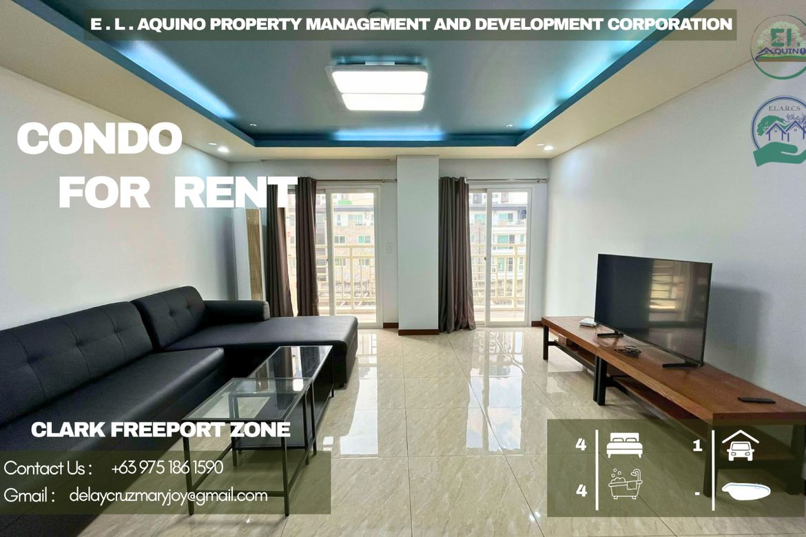 4 Bedroom Condo for Rent in Balibago, Angeles, Pampanga