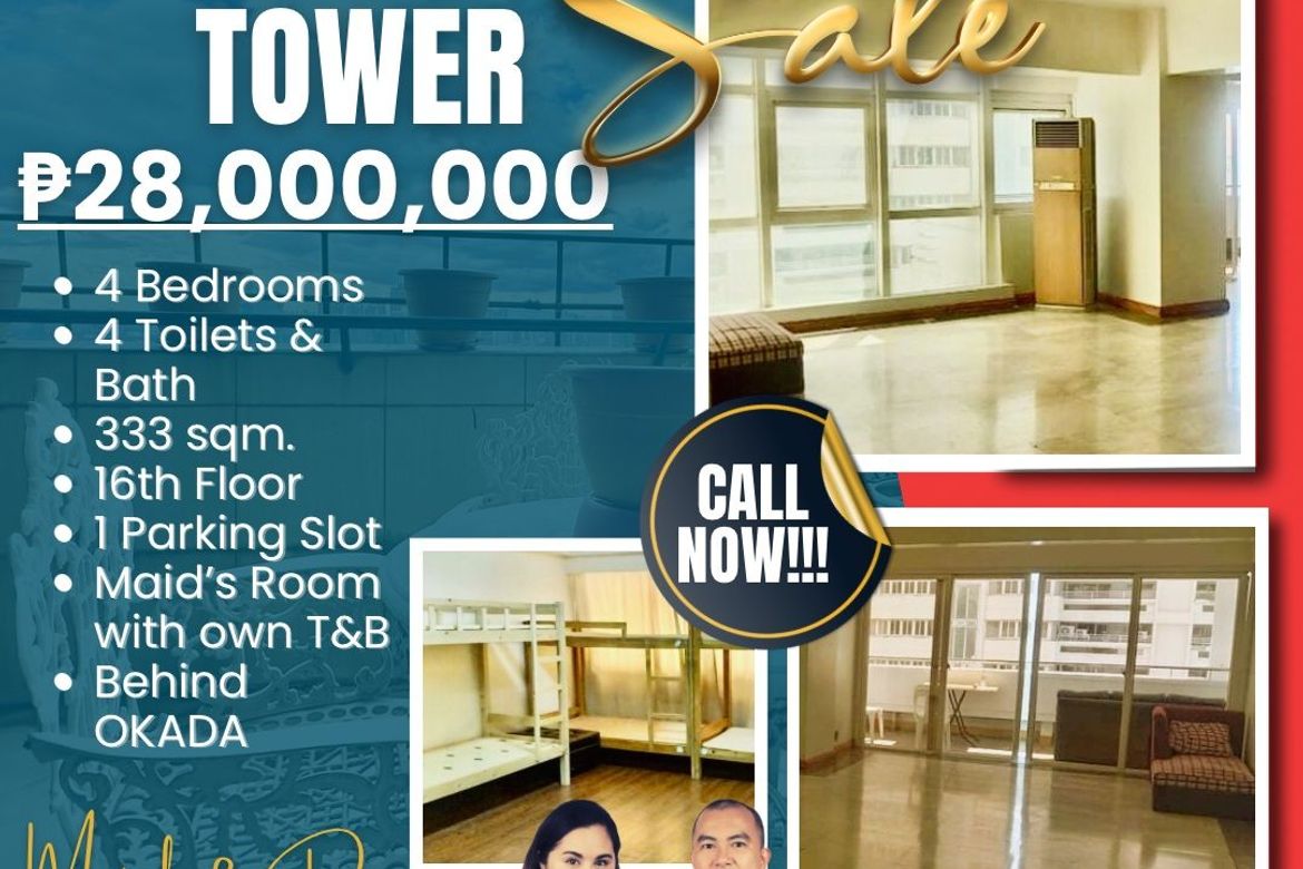 4 Bedroom Condo for Sale in Don Galo, Parañaque, Metro Manila