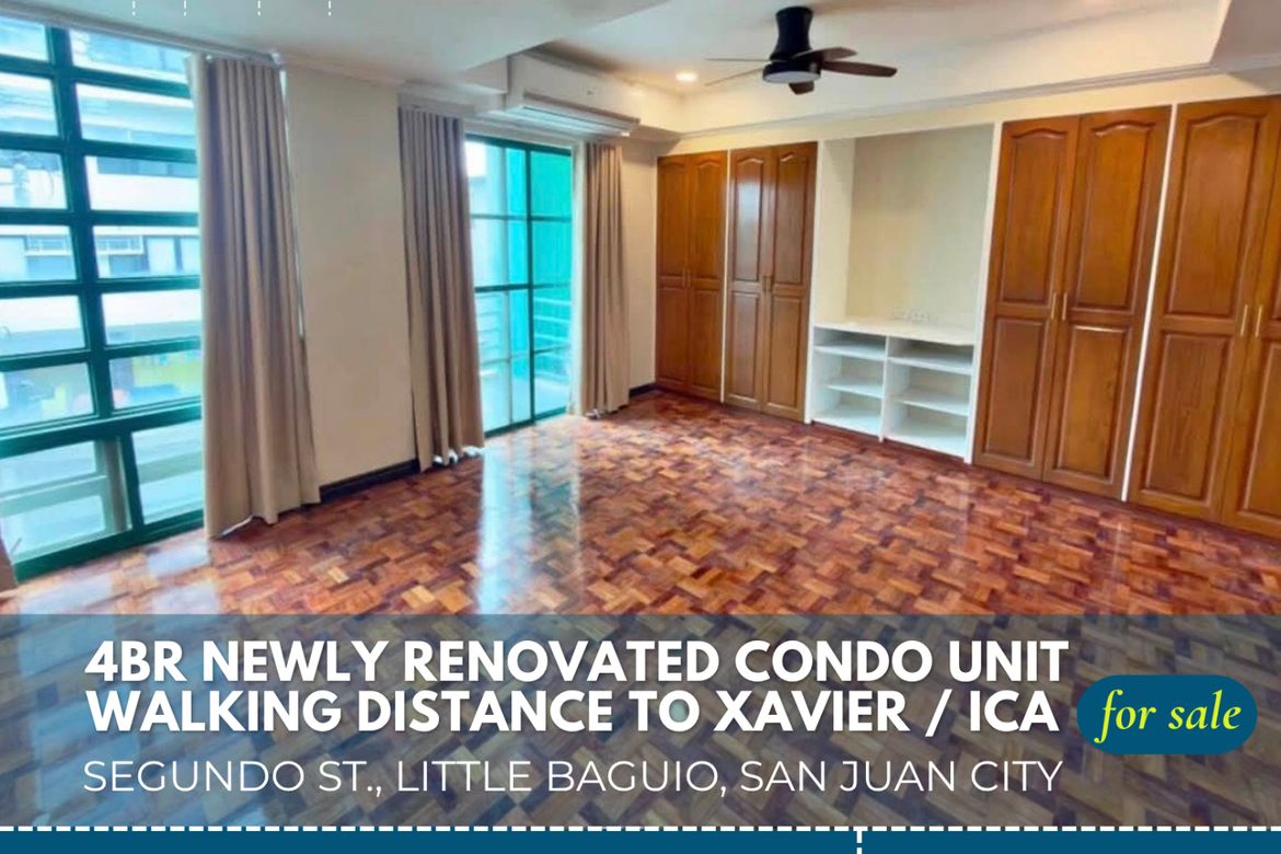 4 Bedroom Condo for Sale in Little Baguio, San Juan, Metro Manila