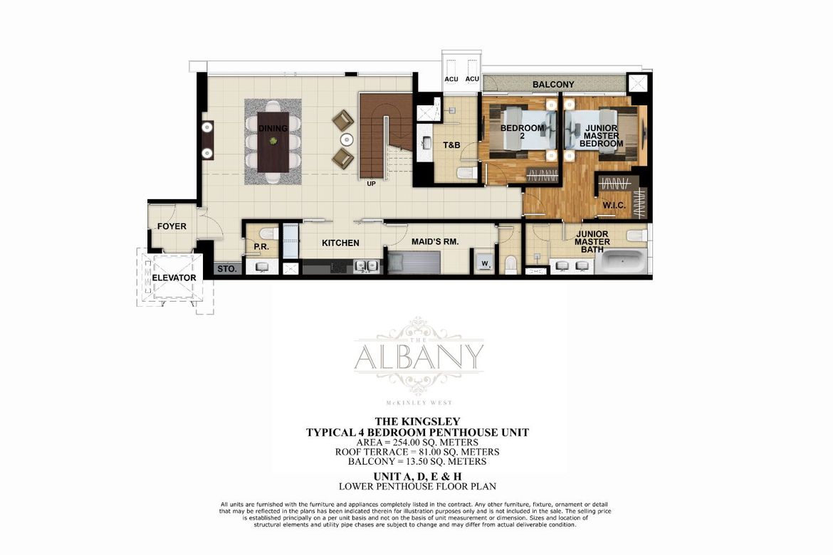 4 Bedroom Condo for Sale in The Albany, BGC, Taguig – photo 15