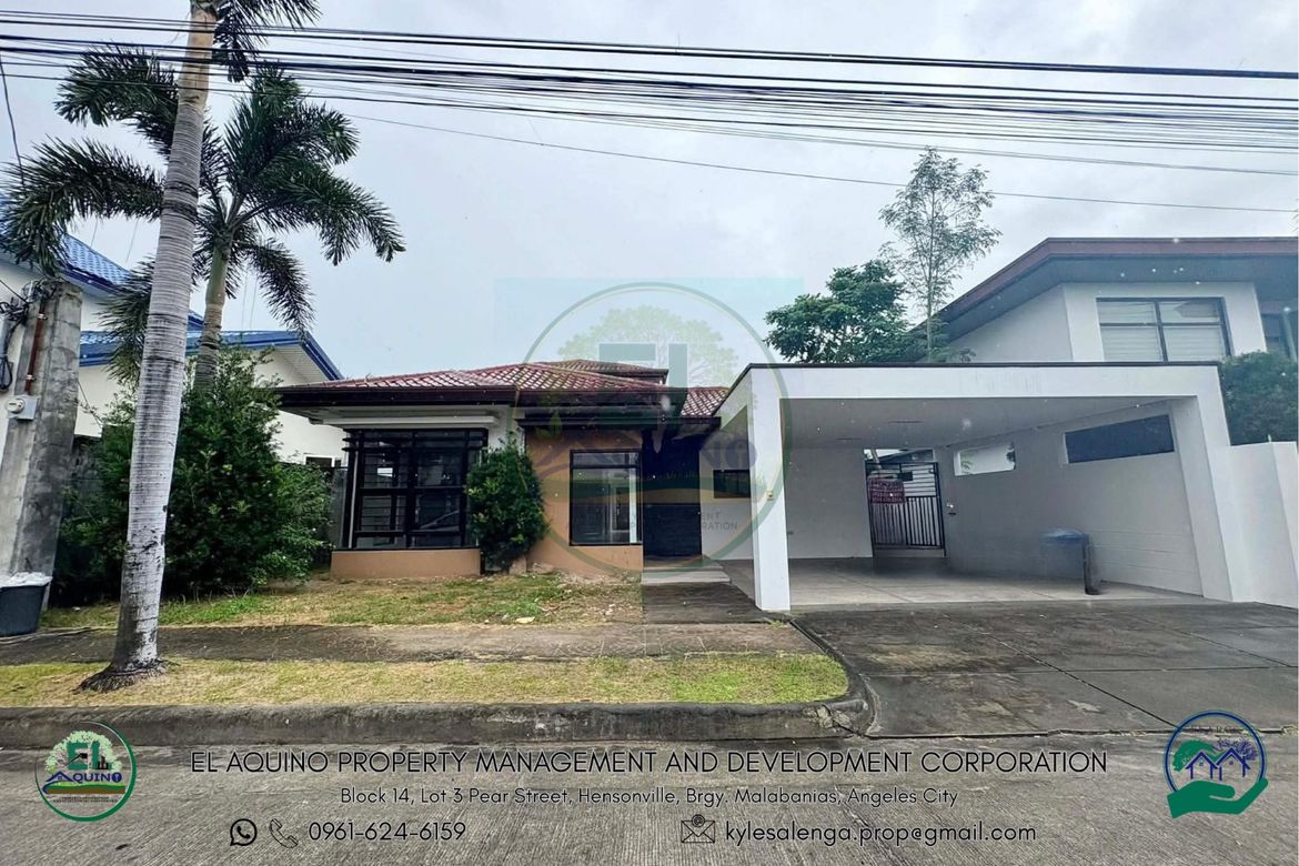 4 Bedroom House for Rent in Amsic, Angeles, Pampanga