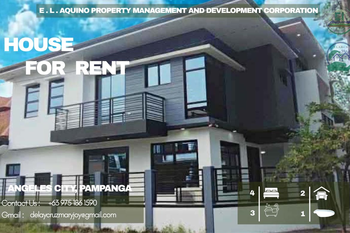 4 Bedroom House for Rent in Cuayan, Angeles, Pampanga