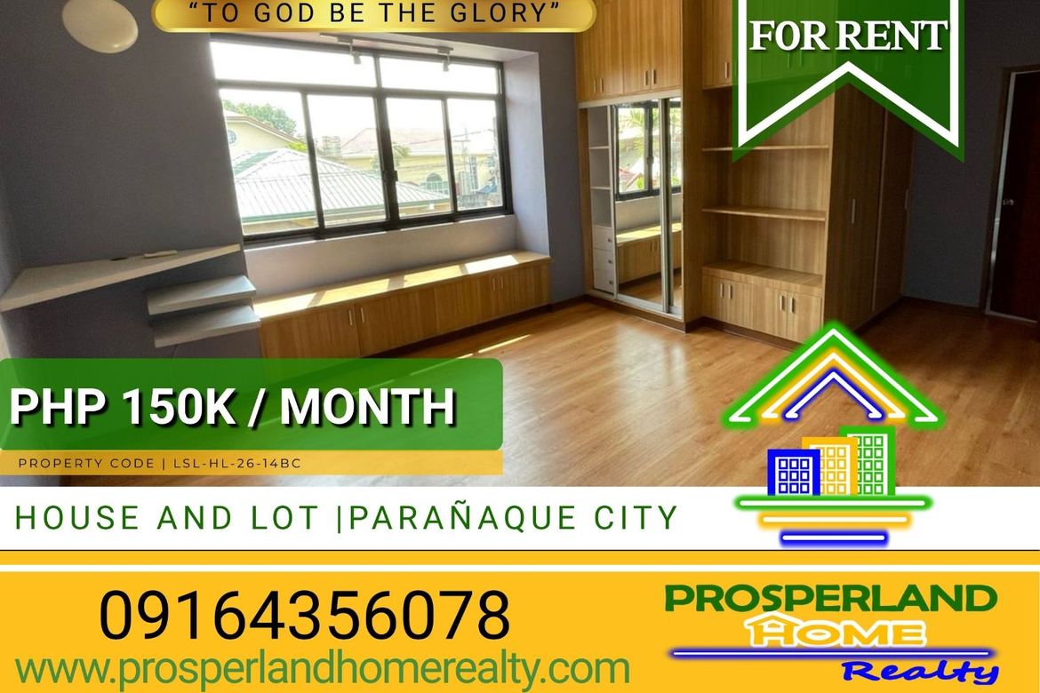 4 Bedroom House for Rent in Don Bosco, Parañaque, Metro Manila