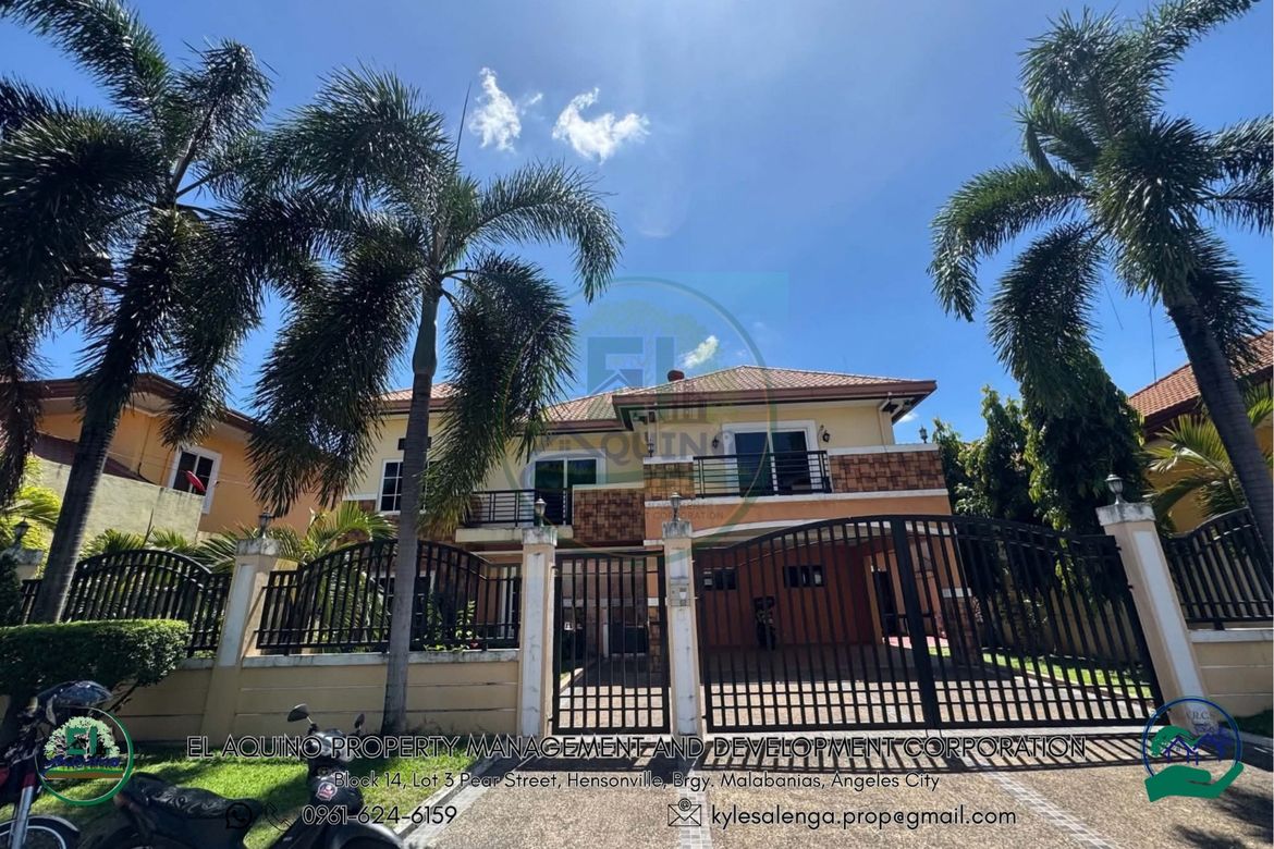 4 Bedroom House for Rent in Malabanias, Angeles, Pampanga