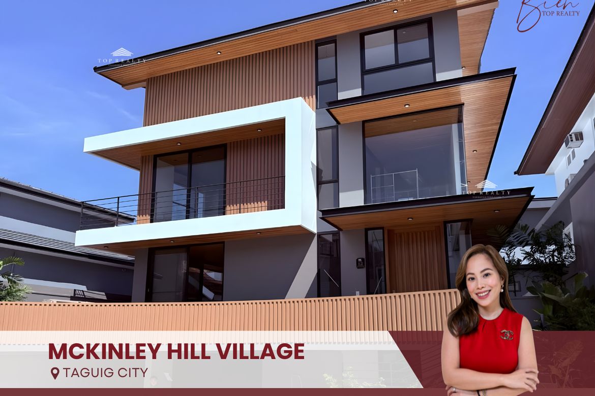 4 Bedroom House for Rent in McKinley Hill Village, McKinley Hill, Taguig, Metro Manila