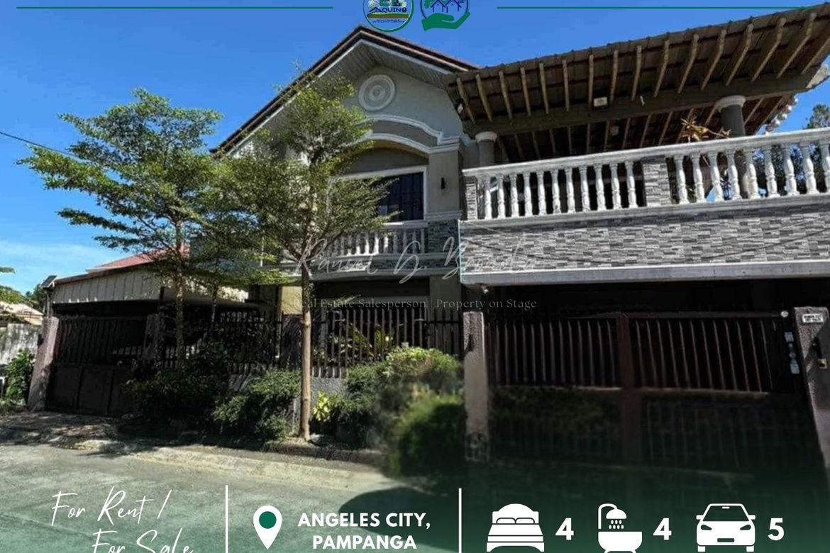 4 Bedroom House for Sale in Capaya, Angeles, Pampanga