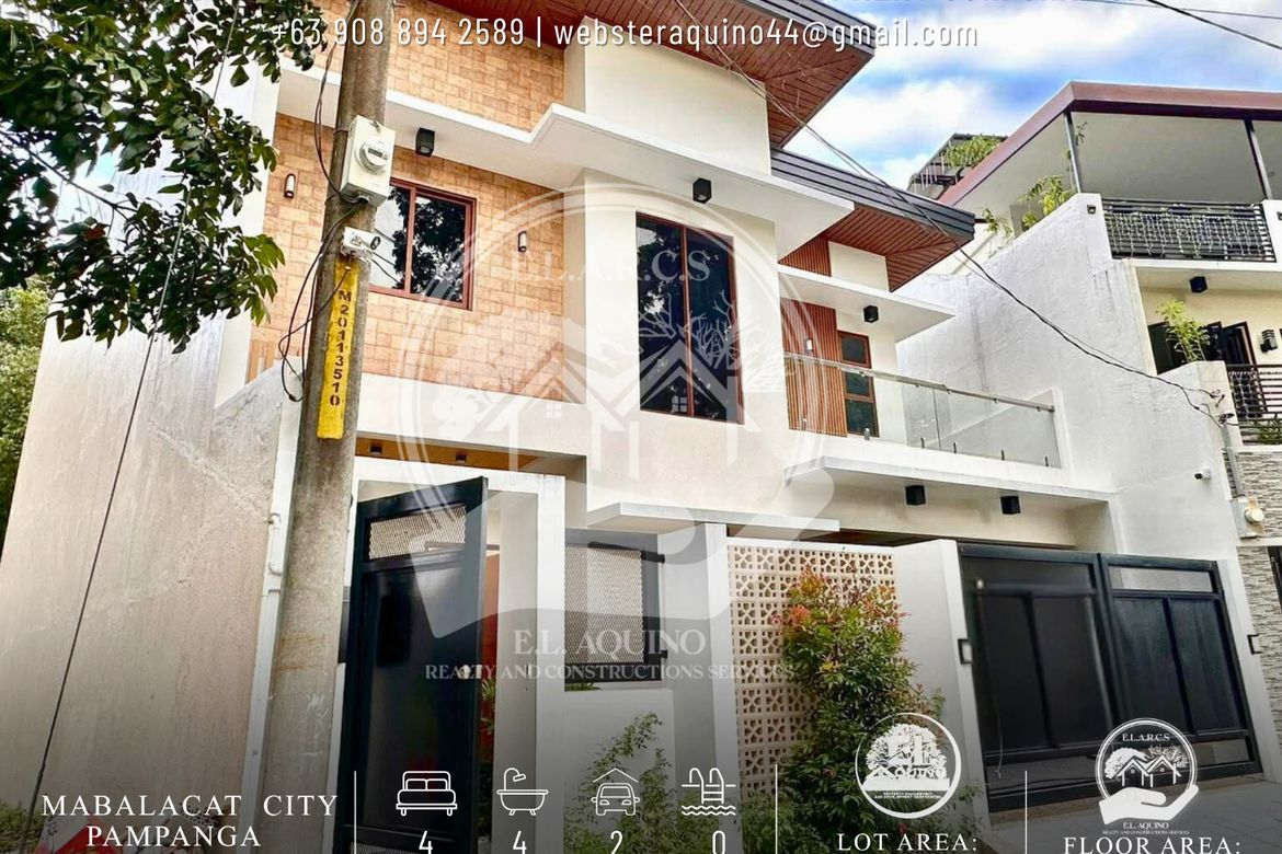 4 Bedroom House for Sale in Duquit, Mabalacat, Pampanga