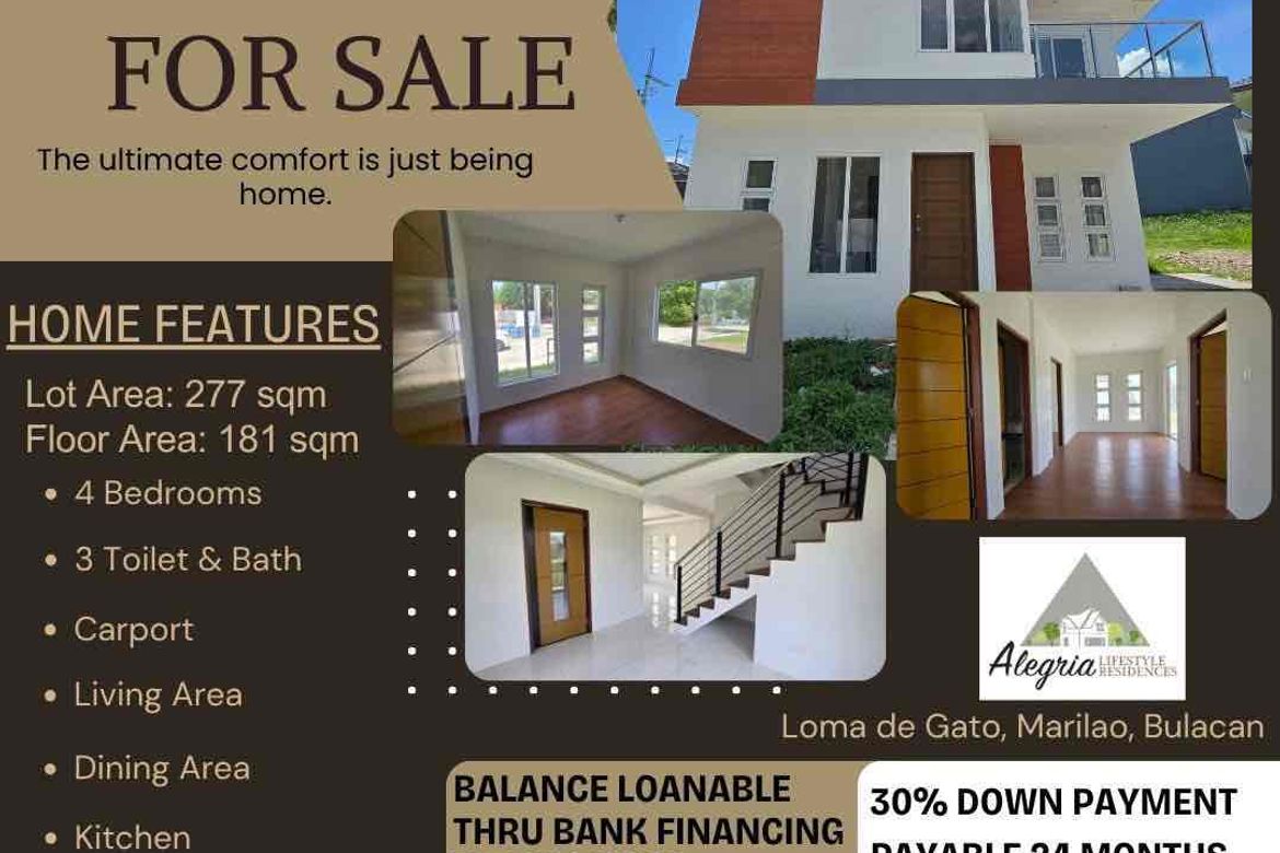 4 Bedroom House for Sale in Loma de Gato, Marilao, Bulacan – photo 3