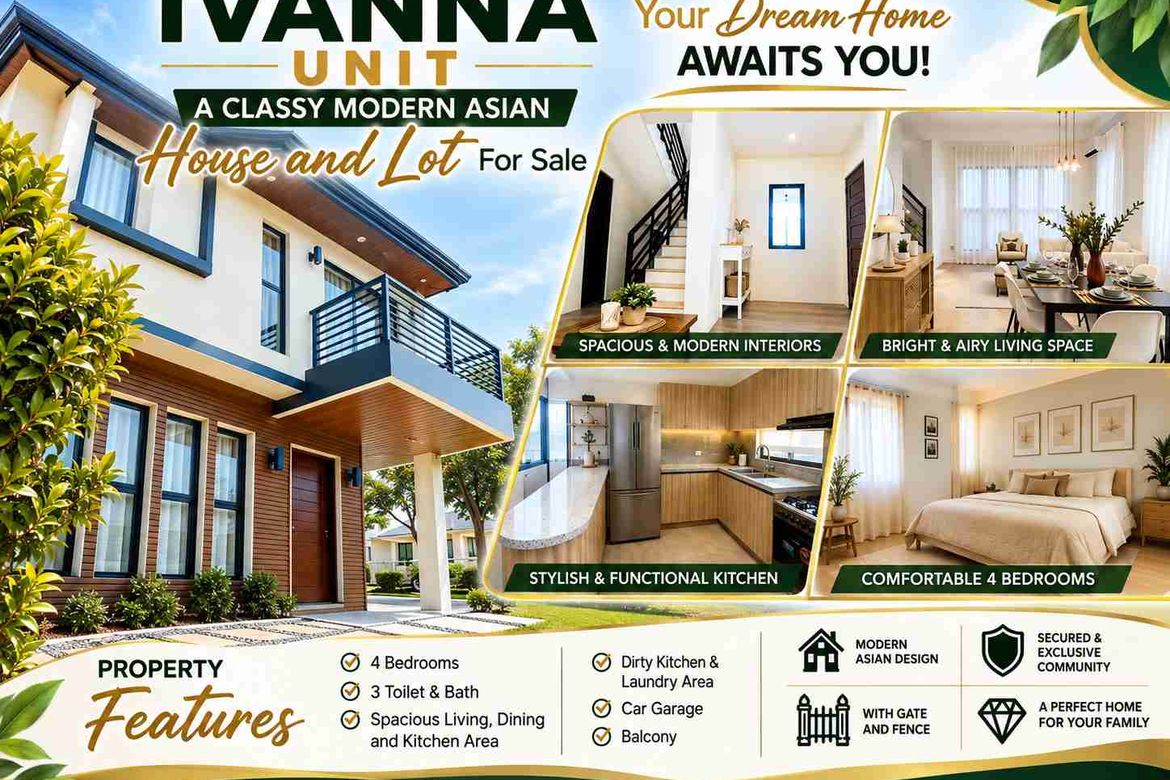 4 Bedroom House for Sale in Lourdes, Cabanatuan, Nueva Ecija