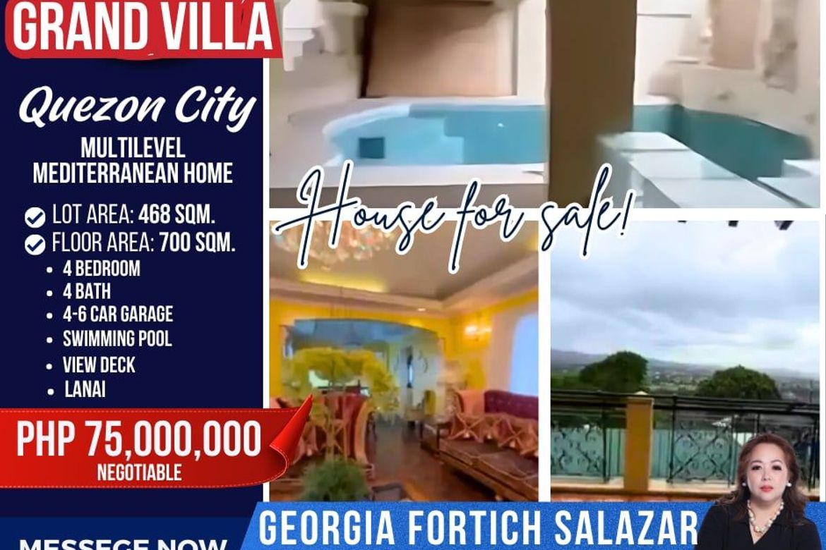 4 Bedroom House for Sale in Malanday, Marikina, Metro Manila