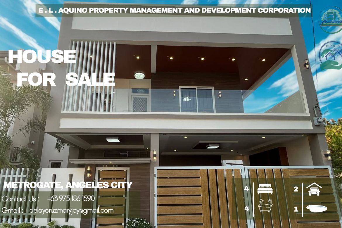 4 Bedroom House for Sale in Mining, Angeles, Pampanga