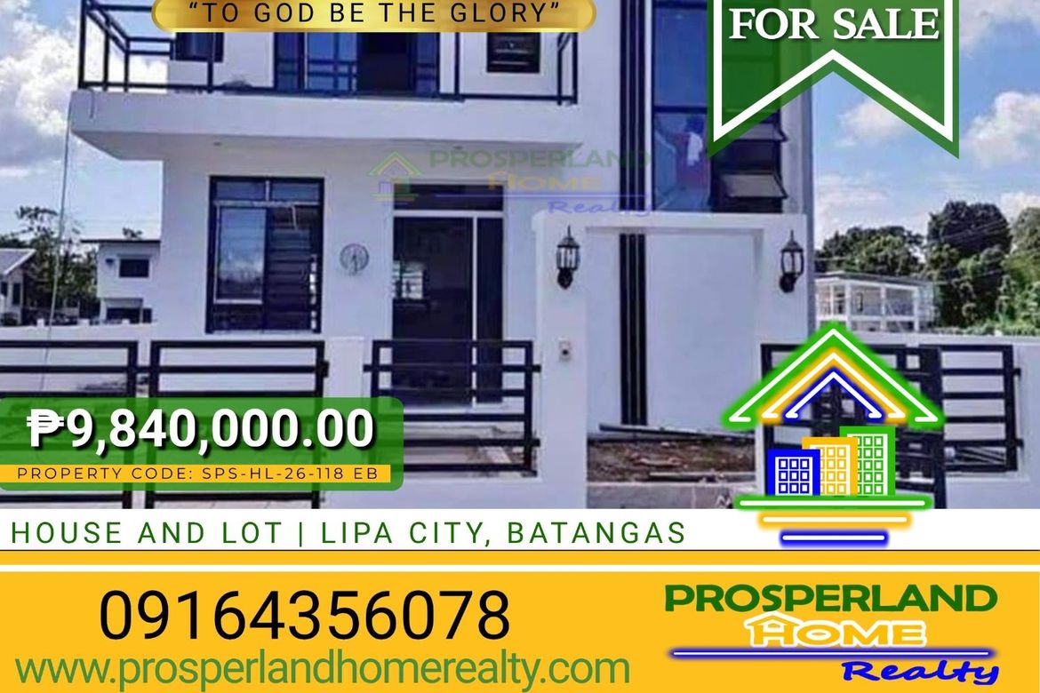 4 Bedroom House for Sale in Poblacion Barangay 6, Lipa, Batangas