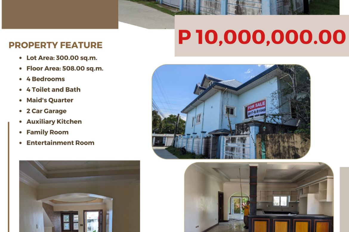 4 Bedroom House for Sale in Prado Siongco, Lubao, Pampanga