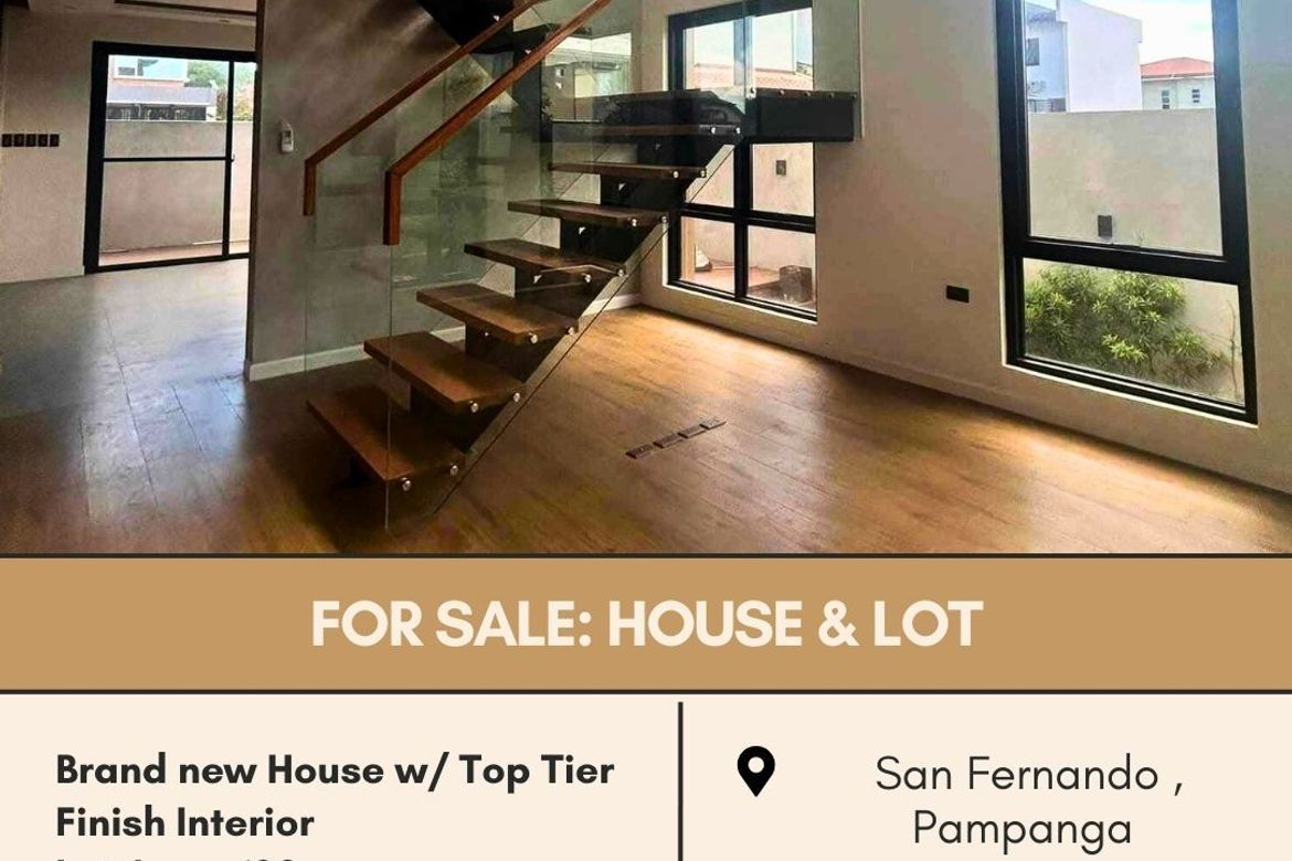4 Bedroom House for Sale in Santo Rosario, San Fernando, Pampanga