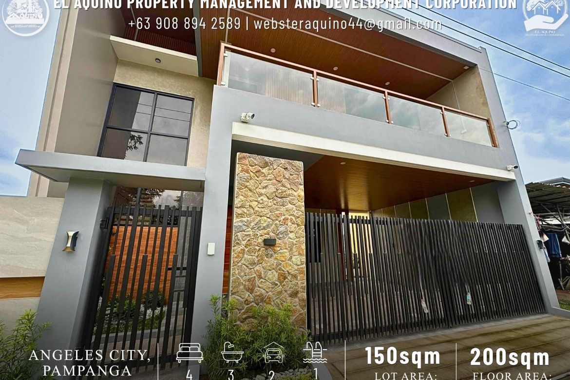 4 Bedroom House for Sale in Telabastagan, San Fernando, Pampanga