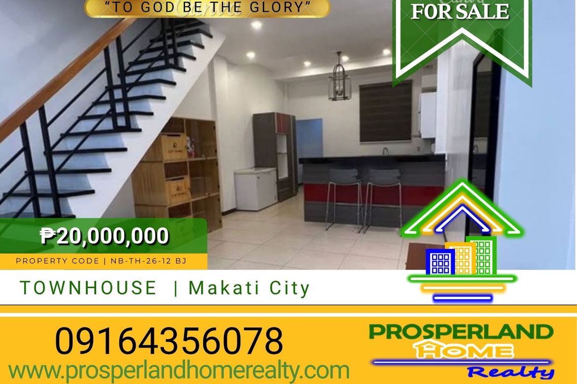 4 Bedroom Townhouse for Sale in Bel-Air, Makati, Metro Manila