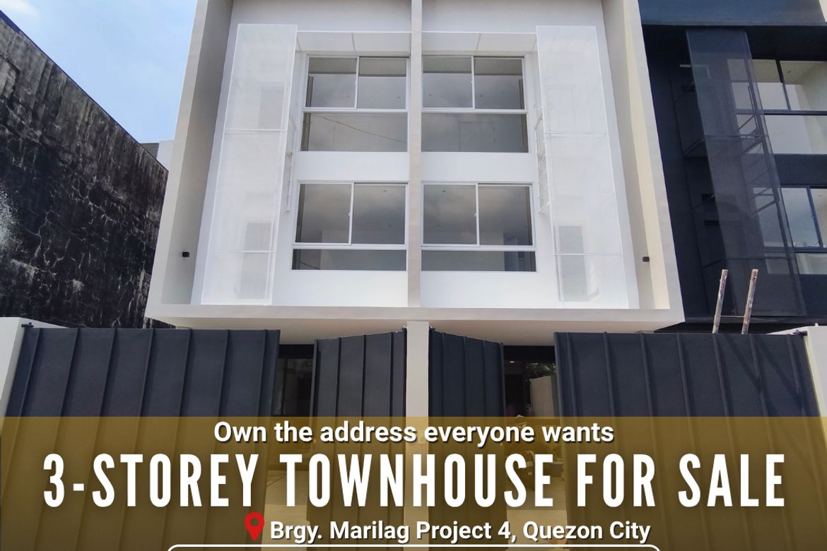 4 Bedroom Townhouse for Sale in Marilag, Quezon City, Metro Manila near LRT-2 Anonas
