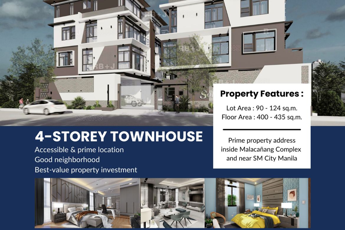 4 Bedroom Townhouse for Sale in San Miguel, Manila, Metro Manila near LRT-2 Legarda