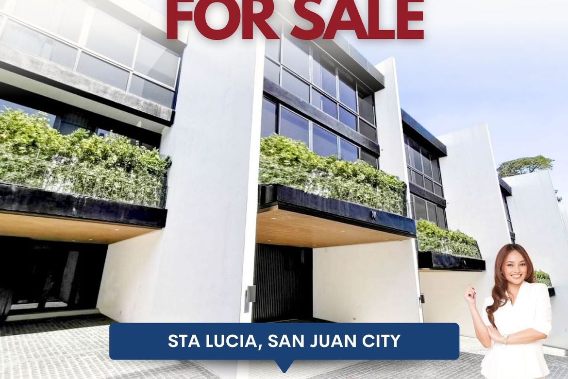 4 Bedroom Townhouse for Sale in Santa Lucia, San Juan, Metro Manila