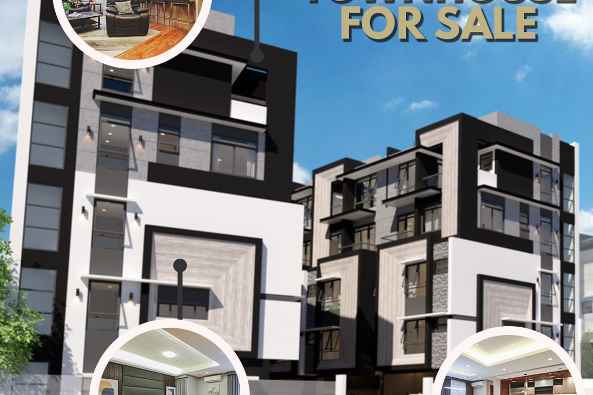 4 Bedroom Townhouse for Sale in Santa Lucia, San Juan, Metro Manila