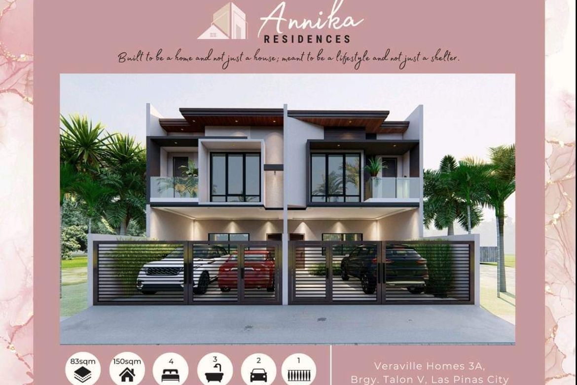 4 Bedroom Townhouse for Sale in Talon Singko, Las Piñas, Metro Manila