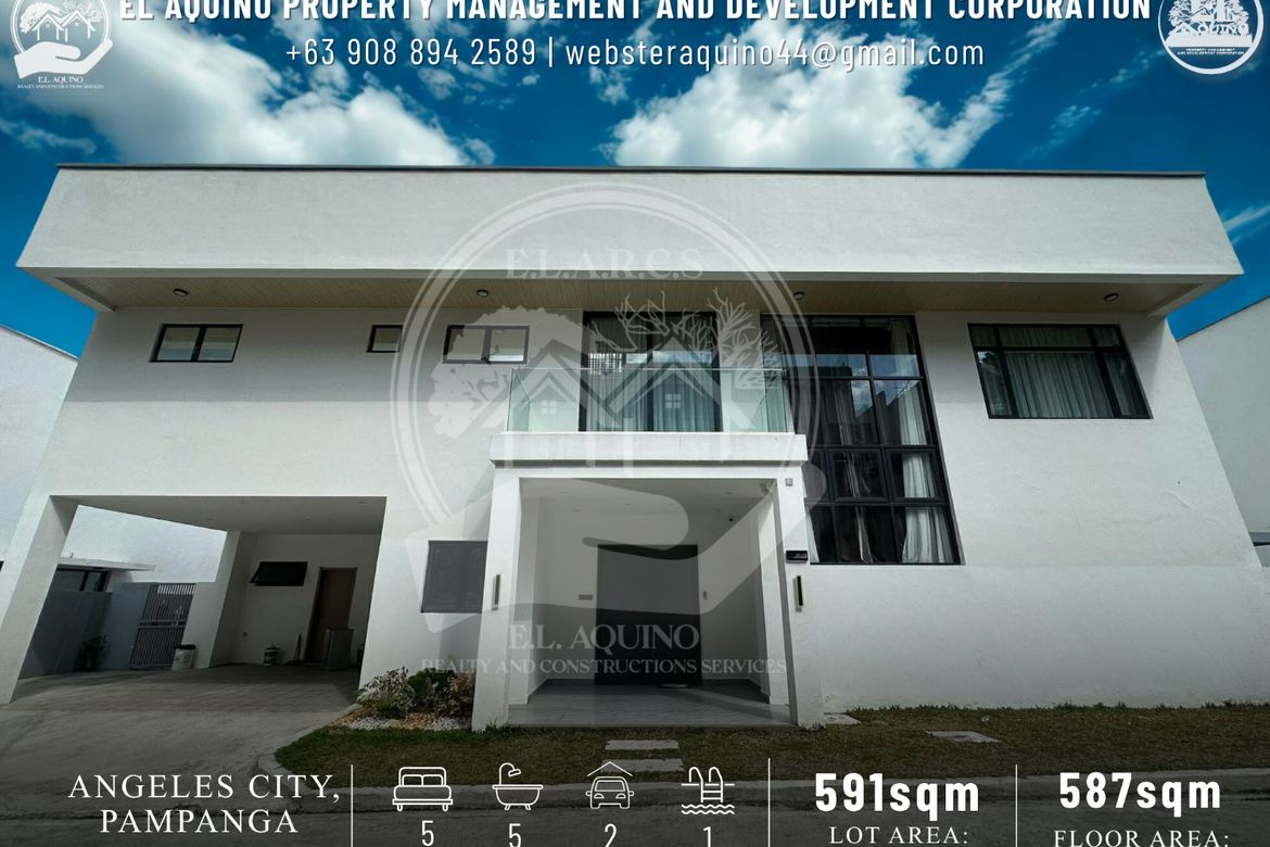 5 Bedroom House for Rent in Balibago, Angeles, Pampanga