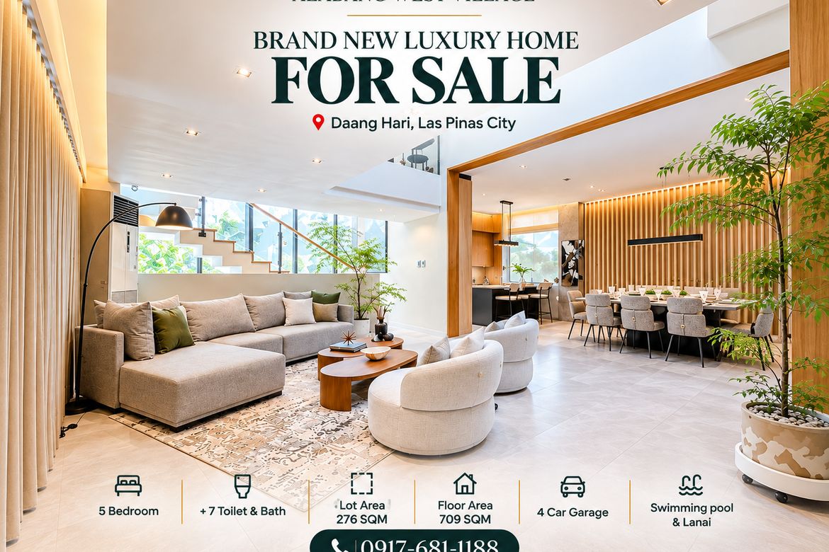5 Bedroom House for Sale in Alabang, Muntinlupa, Metro Manila