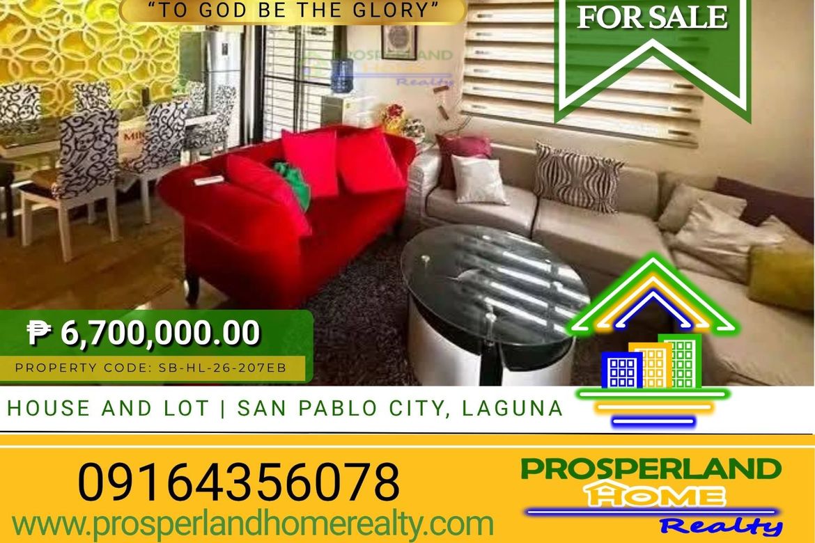 5 Bedroom House for Sale in Barangay II-B, San Pablo, Laguna