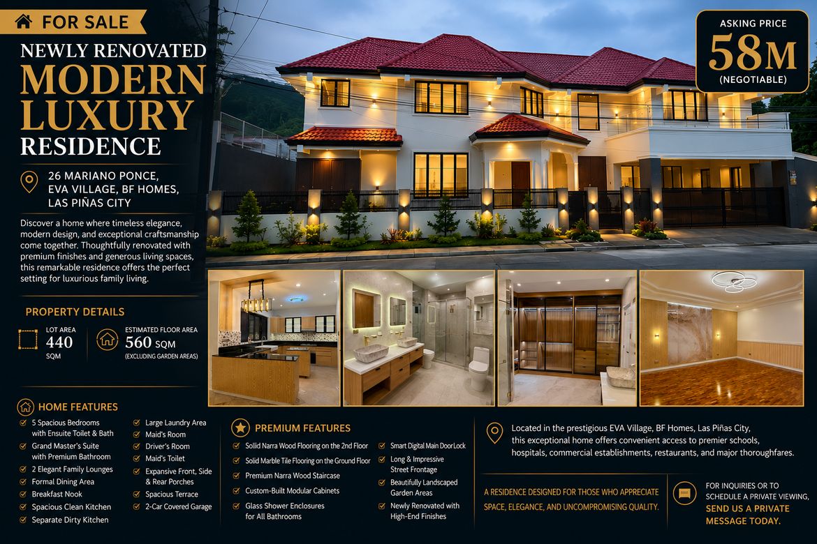 5 Bedroom House for Sale in BF Resort, Las Piñas, Metro Manila – photo 2