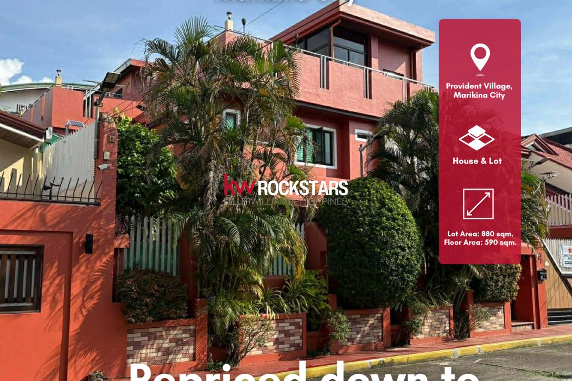 5 Bedroom House for Sale in Jesus de la Peña, Marikina, Metro Manila near LRT-2 Santolan
